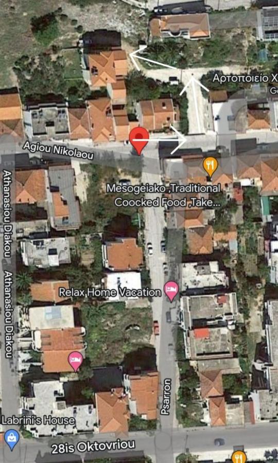 Elenis House Apartment Néa Péramos Exterior foto